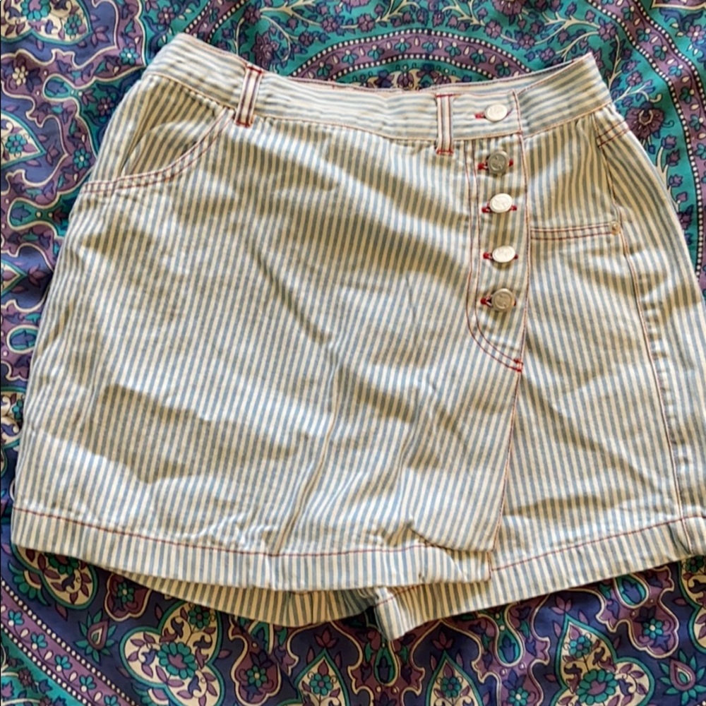 Striped Skort